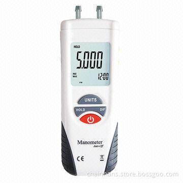 Digital Manometer, LCD, Data Hold, Error Code, Zero Adjustable, DIF Function